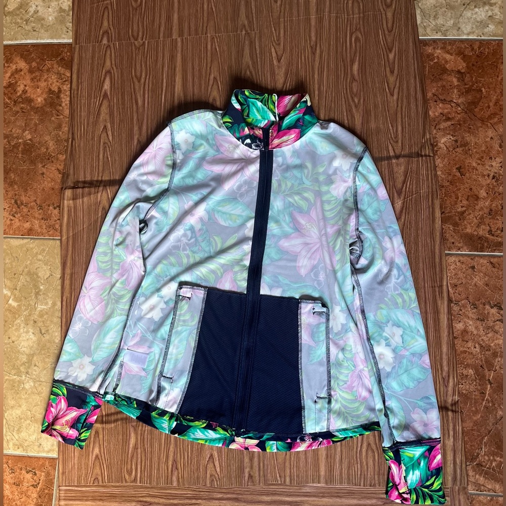 Tommy Bahama Womens' Long
Sleeve Zip Up Tennis & Golf Jacket Size Large - Picture 8 of 13